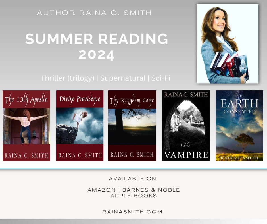 RainaCSmith's tweet photo. Summer Reading 2024

https://t.co/2JvsHN4B8q

https://t.co/4HSVWZAoQj 

#SummerReading2024 #summer2024 #thrillerbooks #supernatural #sciencefiction #summerbooks #author #fiction https://t.co/Qpbzhrxwwg