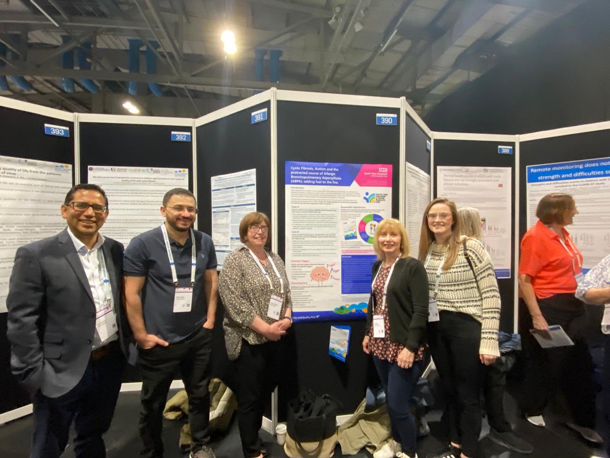 Excellent conference. Lots of learning and networking. Great ideas to take back to <a href="/TeessideCF/">Teesside Cystic Fibrosis Centre</a> team. Exciting times in cystic fibrosis care #ecfs2024