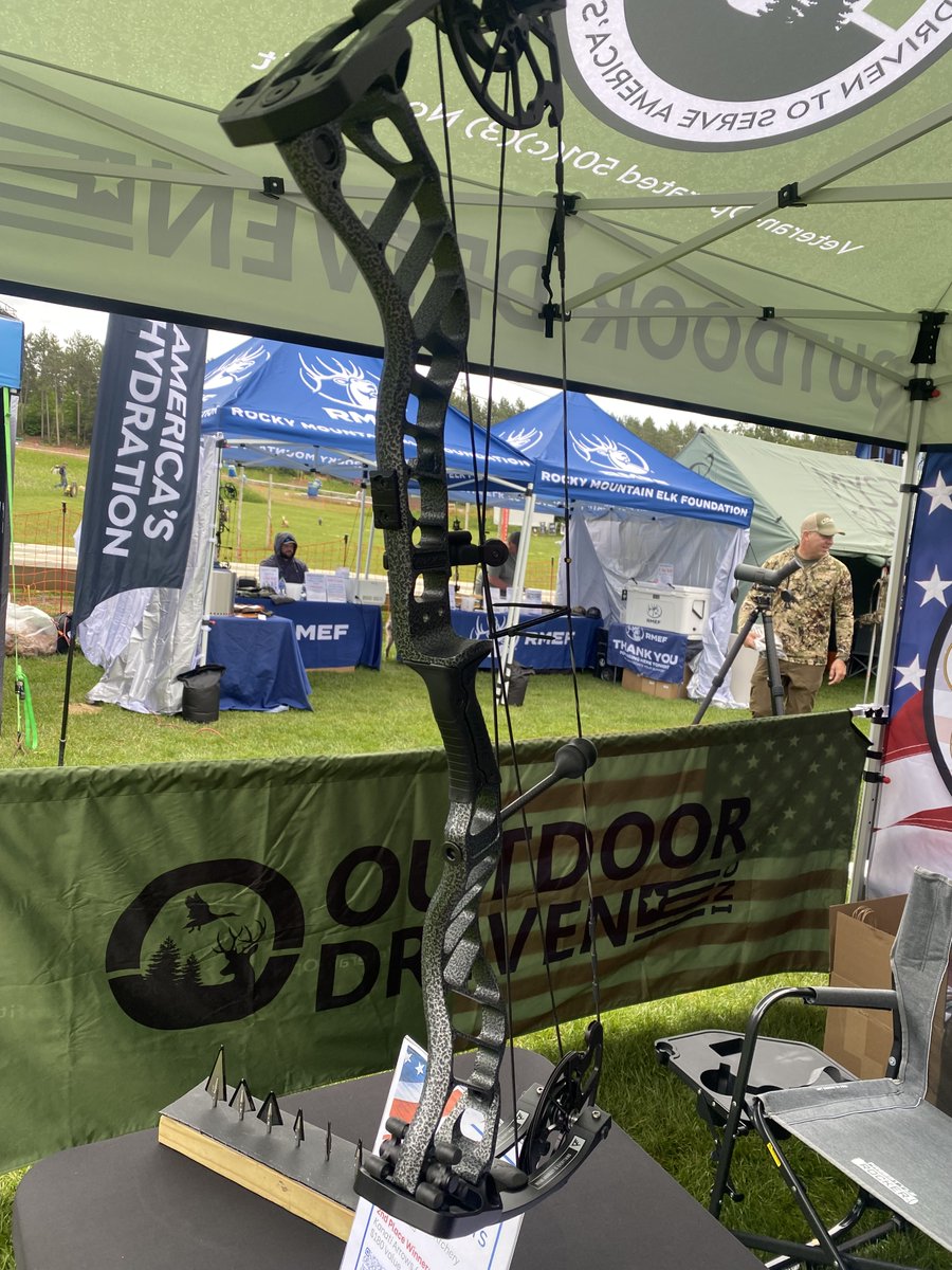Outdoor_Driven's tweet photo. We’re all set up at the Total Archery Challenge 🏹 If you are in the area stop by and see us! #crystalmountain #michigan #tac #totalarcherychallenge #outdoordriven #outdoors #archery #event #nonprofit #RegistrationOpen https://t.co/EDRMm6CifV