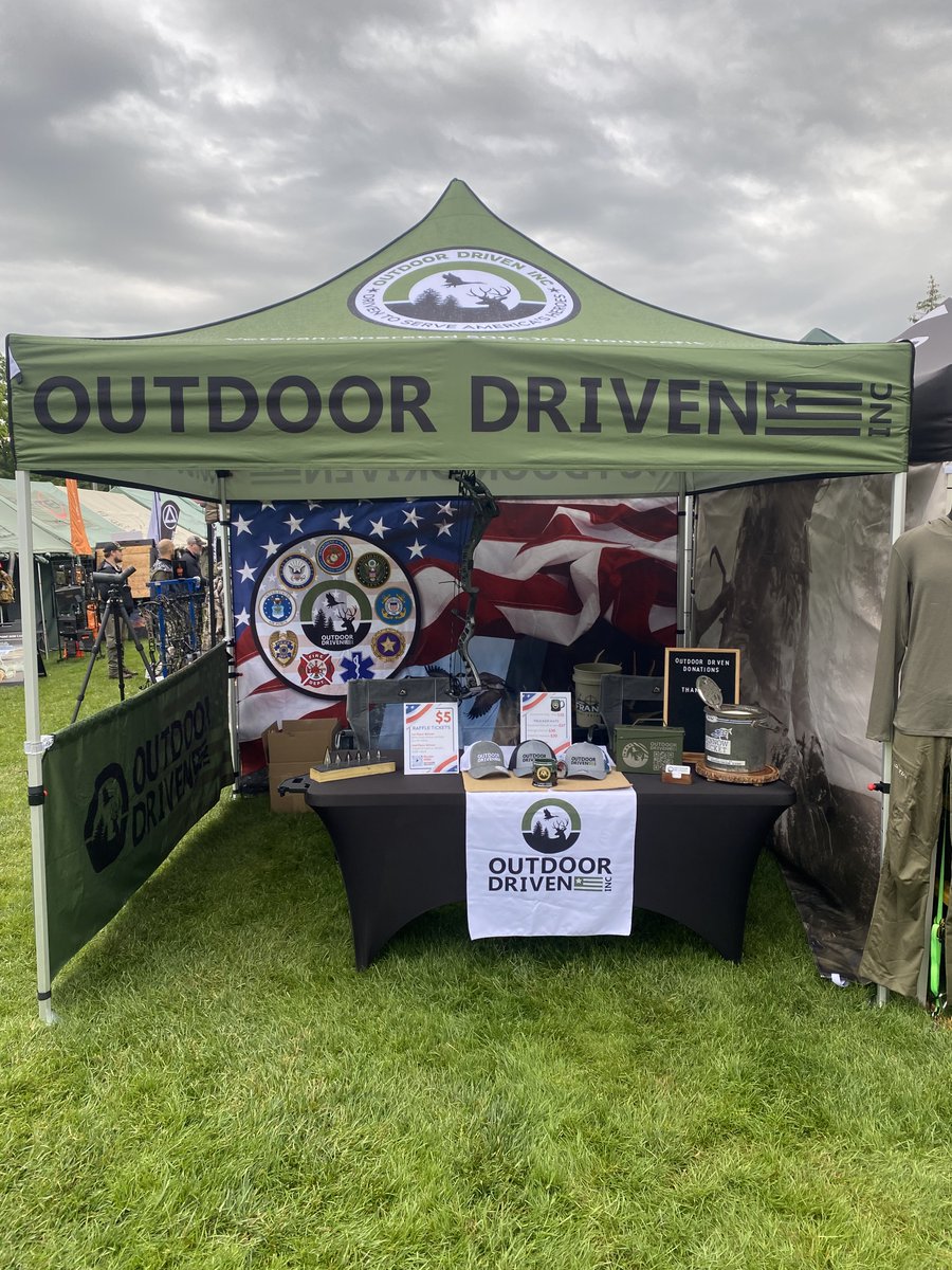 Outdoor_Driven's tweet photo. We’re all set up at the Total Archery Challenge 🏹 If you are in the area stop by and see us! #crystalmountain #michigan #tac #totalarcherychallenge #outdoordriven #outdoors #archery #event #nonprofit #RegistrationOpen https://t.co/EDRMm6CifV