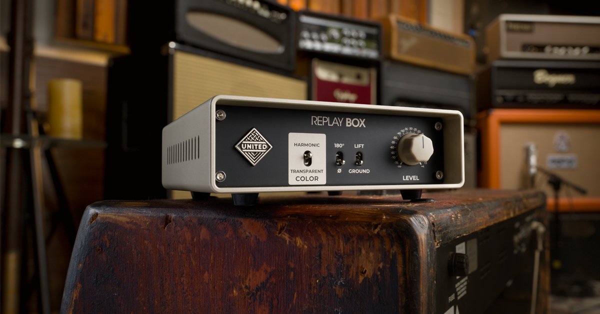 Featuring dual transformer circuits, true ground isolation and ultra-quiet performance, United Studio Technologies' #ReplayBox is designed to exceed the clean gain needs of any recording engineer –

scvdistribution.co.uk/pro-audio/unit…