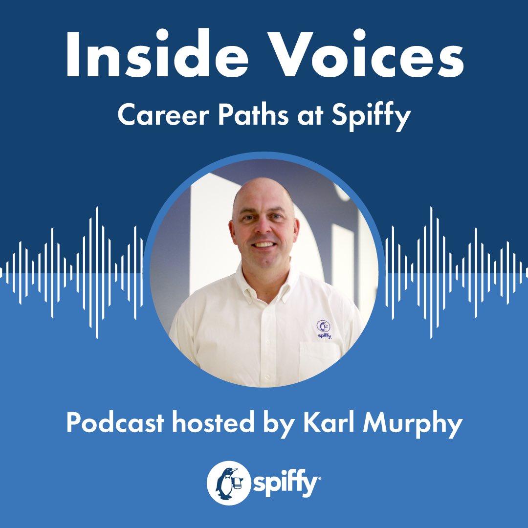 🎉 Exciting News 🎉

We’re thrilled to announce the launch of our new podcast, Inside Voices - Career Paths at Spiffy, hosted by our very own President &amp; Co-Founder, <a href="/karlmurphy/">Karl Murphy</a>! 🎙️

Tune in for inspiring stories and transparent insights from our incredible team members,