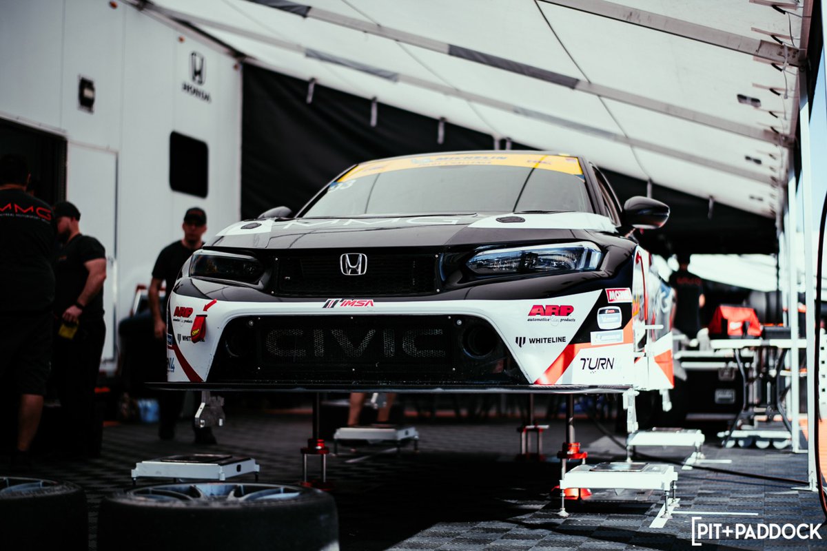 Mishimoto's tweet photo. This weekend, @pitandpaddock , @MTLMtrsprtGrp , @DaiYoshihara and @karlwittmer will be back at it again, racing at Mid-Ohio Sports Car Course to continue the IMSA Michelin Pilot Challenge championship! Good luck to the team and we cant wait to see them climb up the ranks! 🏁 https://t.co/dsH8C2cHnj