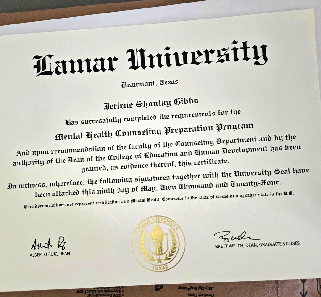 jerlene_gibbs's tweet image. Elated to share that after 16 months of grad school finishing with a 3.9 gpa in the CMHC program, I'm proud to share I successfully passed the state counseling exam (NCE) this week, which means I can now add some extra letters behind my name. It's official LPC-A ✨️🫶🏾🪑🎉