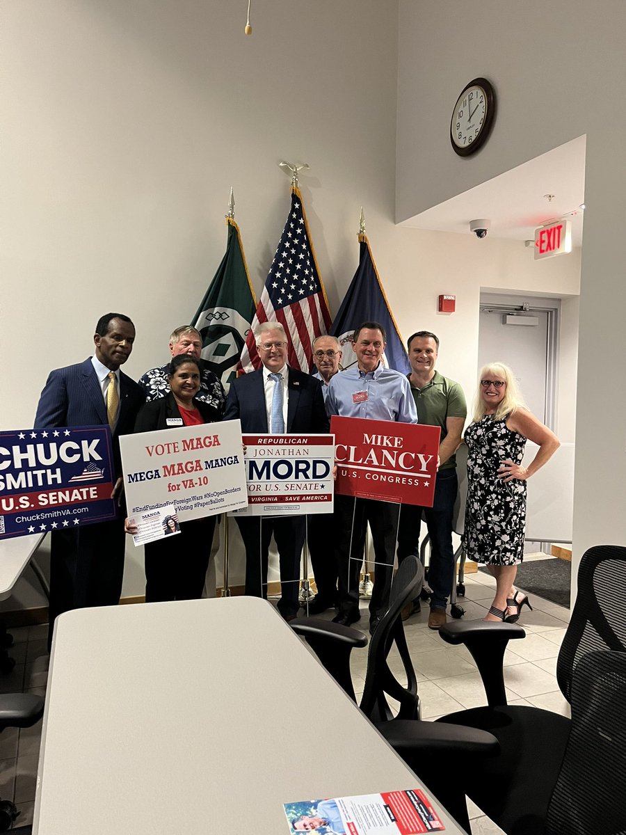 Jemord1776's tweet photo. Last night I attended the monthly meeting of the Manassas Park Republican Committee. Make sure to vote before or on June 18th! https://t.co/Dp9VOWzZ8x
