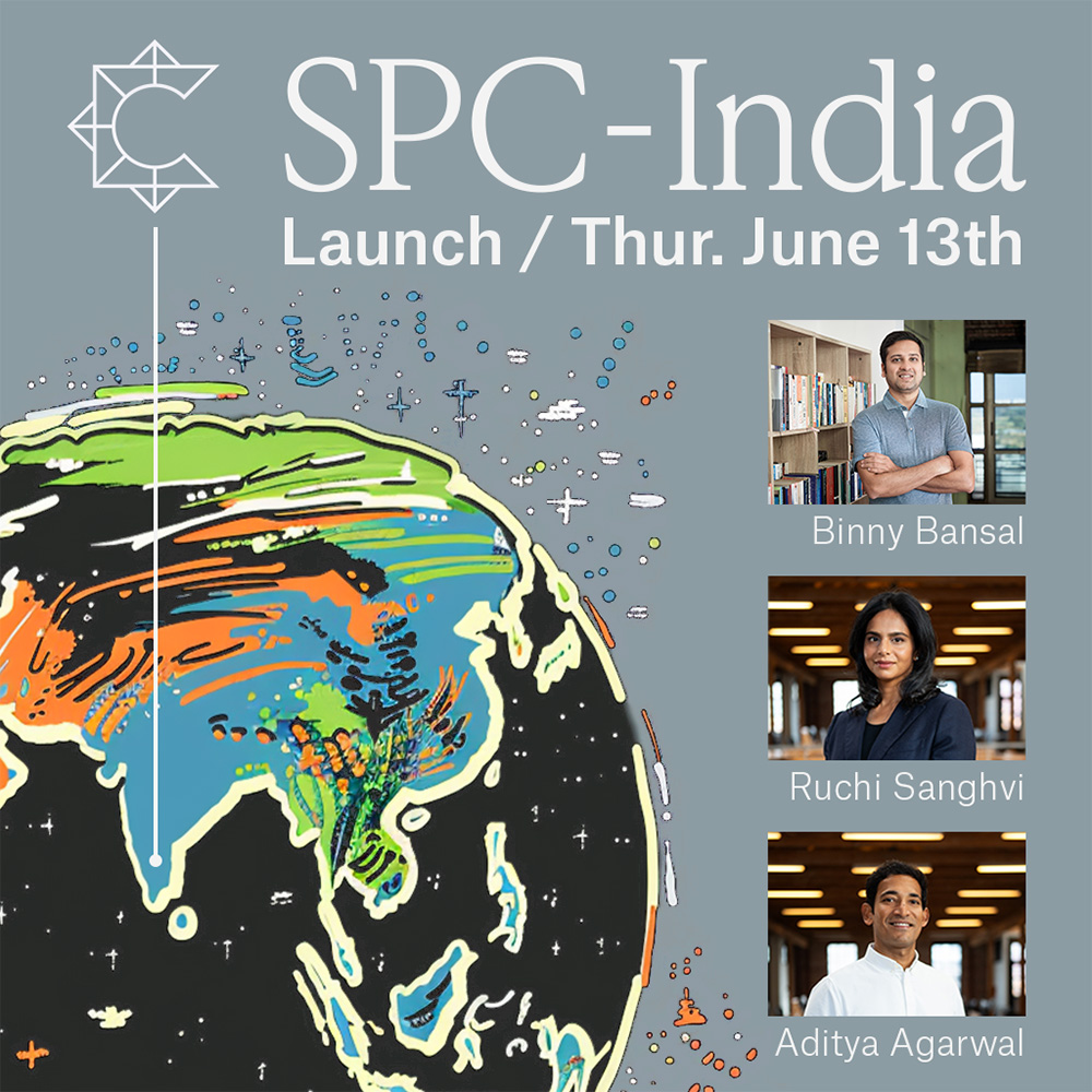 We're sending out final invites for the <a href="/southpkcommons/">South Park Commons</a> India kickoff event next week. So if you haven't, now is the time to register.

If you are a founder, AI researcher, or just crazy exceptional or ambitious, <a href="/binnybansal/">binnybansal</a> <a href="/rsanghvi/">Ruchi Sanghvi</a> and I want to meet you there!