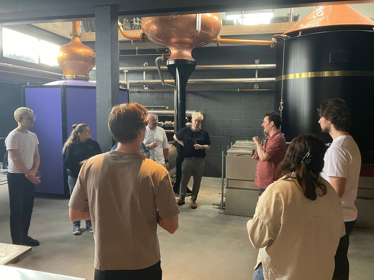 TrafEvents's tweet photo. This week our hospitality ambassadors visited the @burntfaithLDN  distillery to learn more about the product, how it is made, learn from a cocktail masterclass and enjoy a well earned tasting session! 🍹🍸🥃

Keep an eye out for more @burntfaithLDN  spirits on our menus soon 👀 https://t.co/r7UdKIwflR