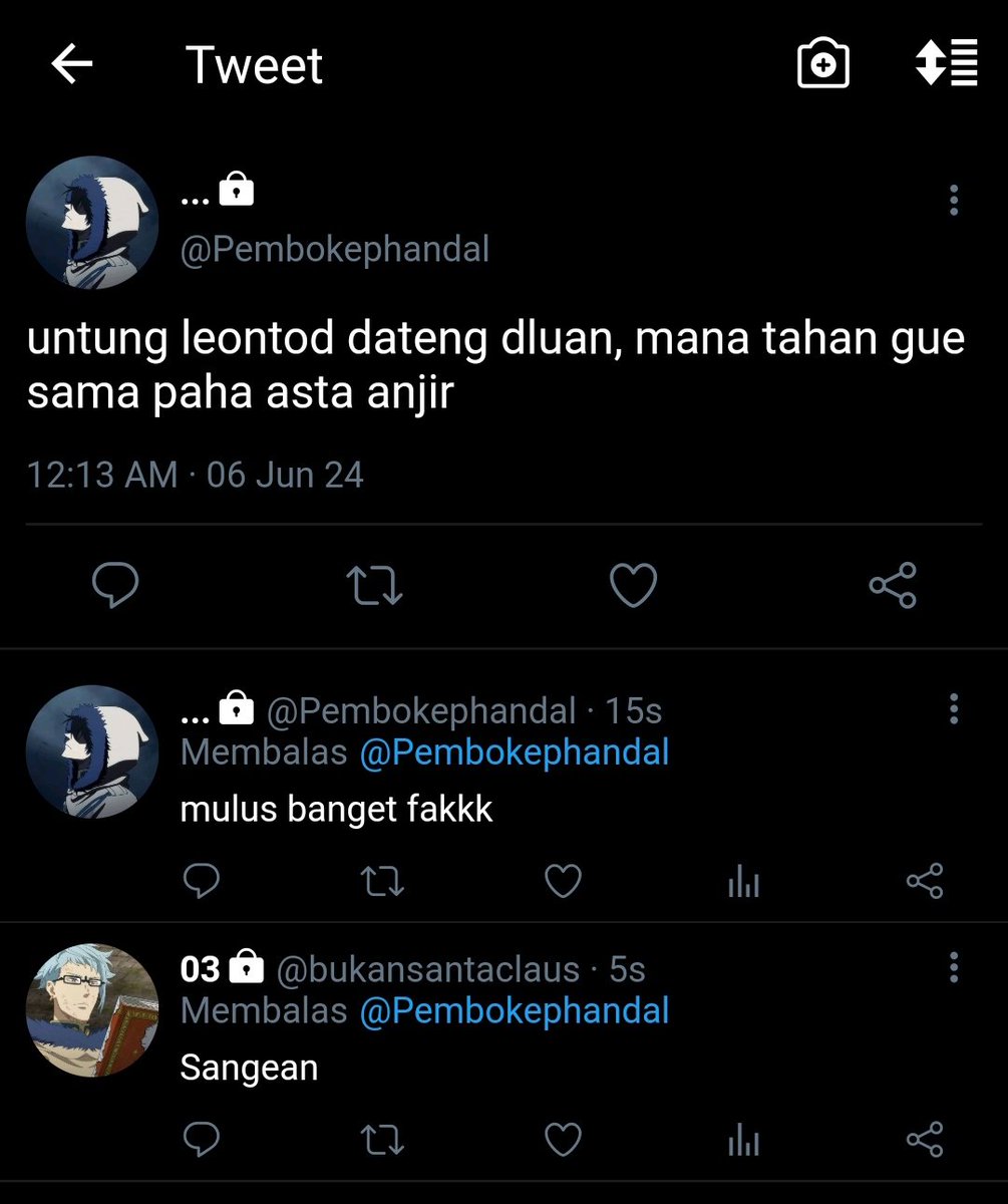Gratsumylove's tweet photo. 147. okeyy segini dulu yaa, maaf akhir akhir jarang update. Apalagi kesehatan ku menurun dan tambah sibuk, feel free to give me critic or req alur💋 https://t.co/rKpqyr5WqZ