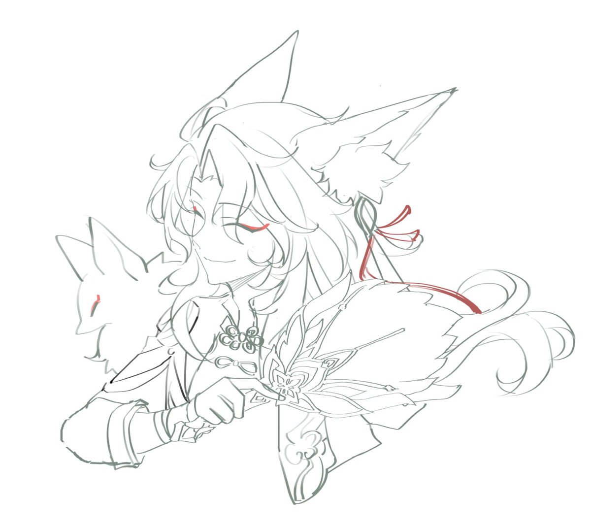 AManoSakura__'s tweet photo. #椒丘
I really like the pink haired male fox. I drew it🥰 https://t.co/sZXy2uQq1y