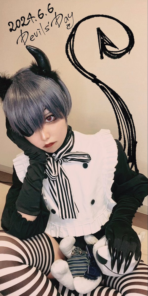 koha_shota's tweet photo. ☨✝️☨𝓓𝓮𝓿𝓲𝓵'𝓼 𝓓𝓪𝔂☨✝️☨
꒷꒦꒷꒦꒷꒦꒷꒦꒷꒦꒷
6.6.6🕯
꒷꒦꒷꒦꒷꒦꒷꒦꒷꒦꒷
#悪魔の日
#devilsday https://t.co/D560cLHPsU