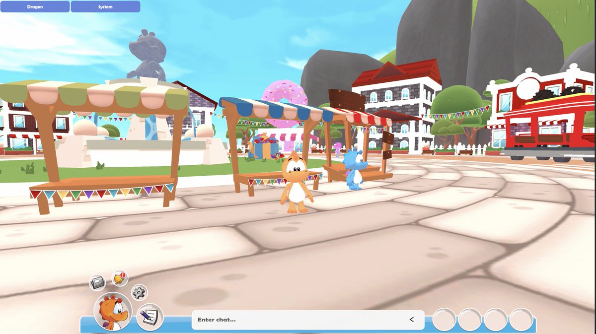 KingdomIsland's tweet photo. 🕹️✨ Unleash your inner dragon in our cozy multiplayer adventure, currently in development! 🐉🌴 Create your unique dragon character and explore a vibrant island full of quests and tasks. Dive into an enchanting world with friends and help shape its future! #PitchYaGame https://t.co/GknnaESmlc