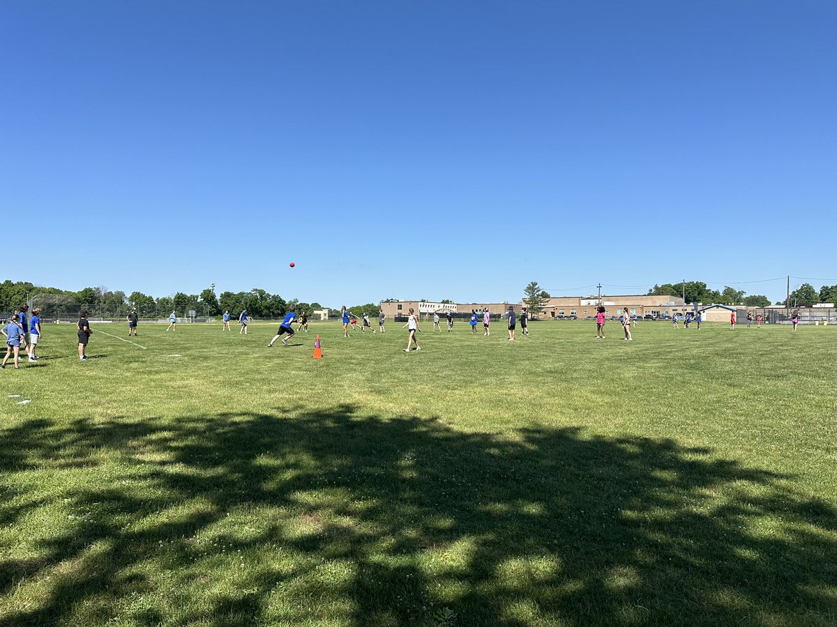 Field Day is underway! Beautiful weather for a fun day
