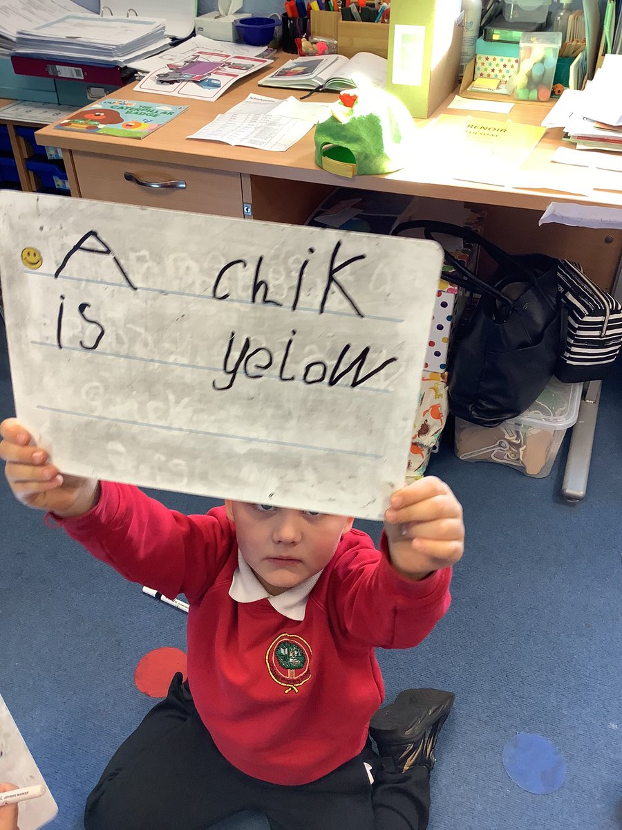 RECEPTIONOPS's tweet photo. We practise our sentences every day. We are remembering everything you need for a good sentence. #opseyfs #eyfsliteracy https://t.co/z1qjfMSOd0
