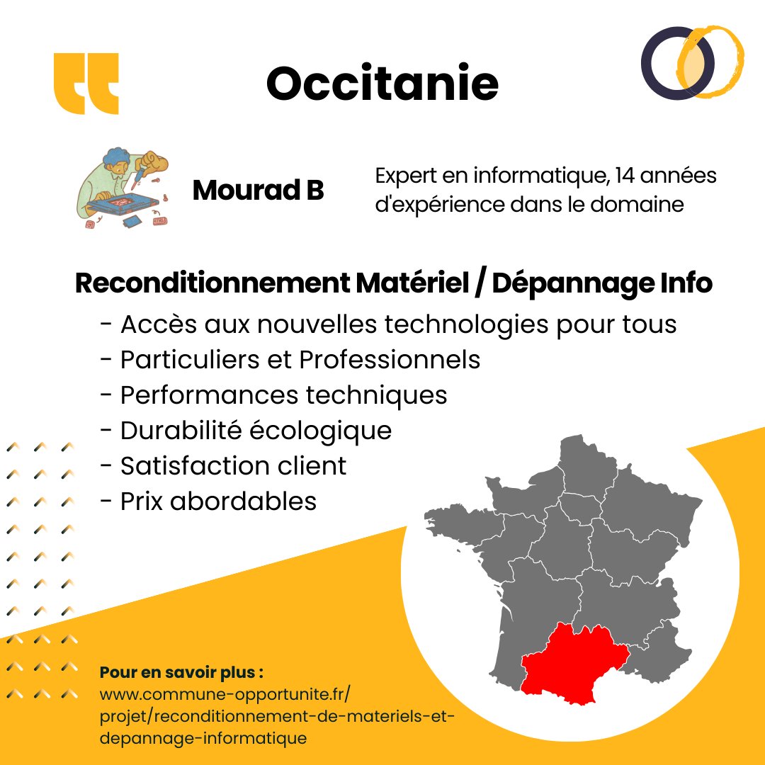 Comm'une opportunité tweet media