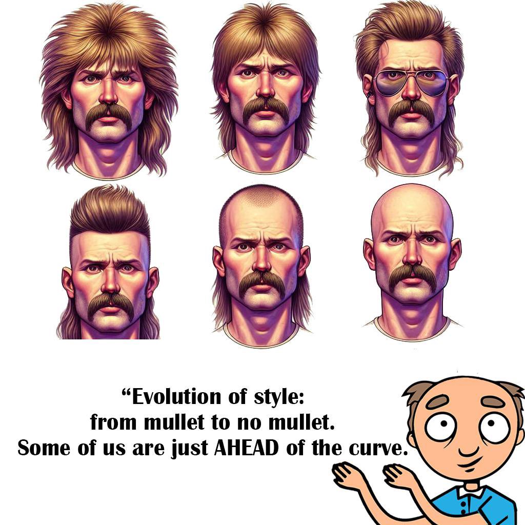 HaironSol's tweet photo. @Cobratate What does andrew and me have in common?

We are all bald but smart ass chads

$Hair https://t.co/pRC8HPIkBF