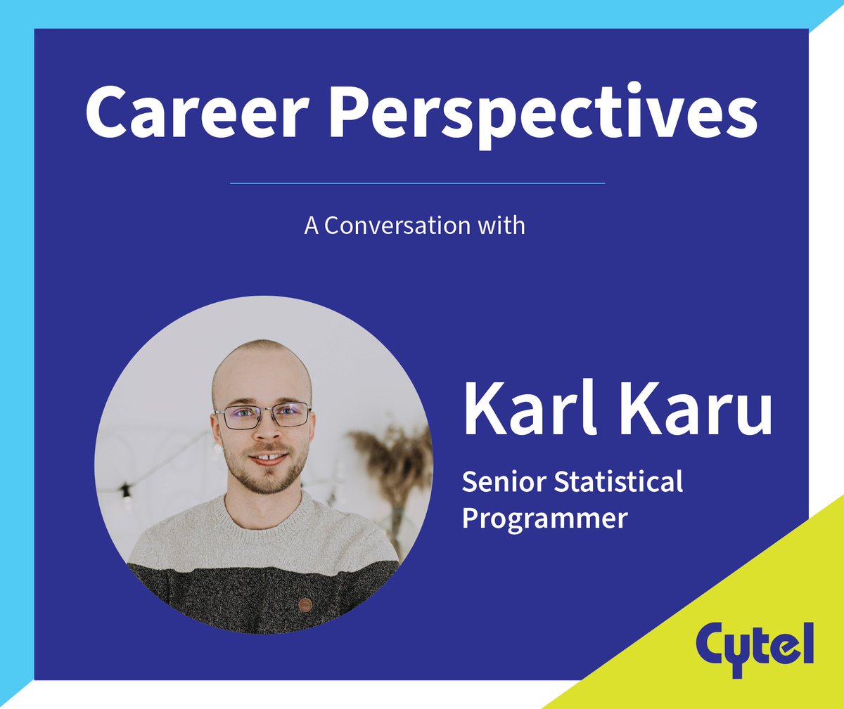 cytel's tweet image. 🌟 Interested in a career as a #statisticalprogrammer? Karl Karu discussed his role as a Senior Statistical Programmer in FSP. Click to learn more and to apply to one of our open positions 👉 hubs.ly/Q02zP-910
#pharma #biotech #statisticalprogramming #fsp #careers