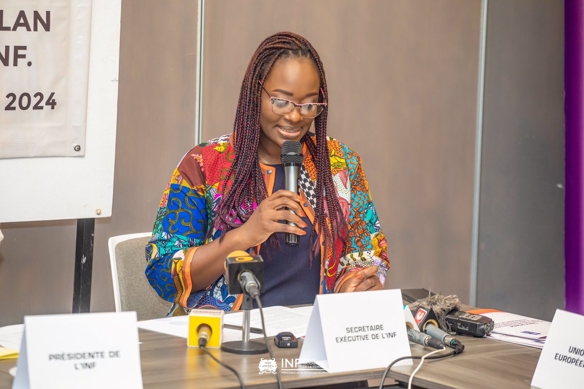 DjinouFlore's tweet photo. ✅ MISE EN ŒUVRE DU PLAN STRATÉGIQUE DE L'INSTITUT NATIONAL DE LA FEMME

Le processus de mobilisation des ressources lancé !

Une quarantaine d'institutions composée des ambassades et représentations de corps diplomatiques, des Organisations du Système des Nations Unies, des ⤵️ https://t.co/uV3jy11lrR