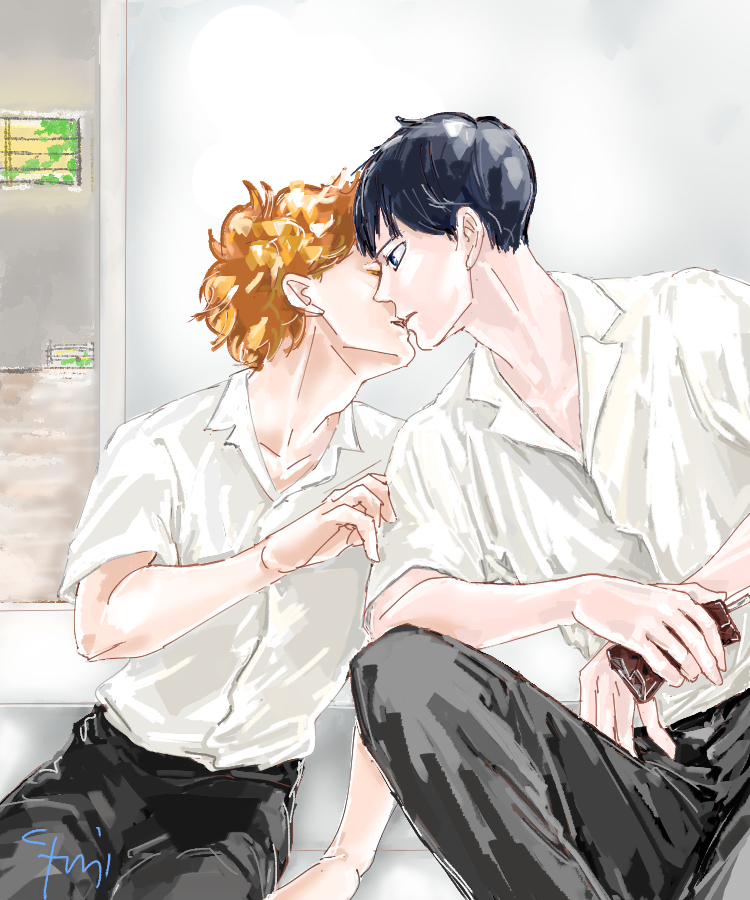 あまねさんの（<a href="/amn_0910/">あまね🍛🍊</a>）
理由／認めたくはない／苦い
を使って文を書くというタグに乗らせて頂きましたら
ﾋﾟﾅﾀ君が何ともかっこよいお話が！😍✨✨
蛇足とは思いつつ、お納めくだされば幸いです

肩に乗ったオレンジのふわふわに思わずｷｭﾝ！💖
本当に有難うございました🥰
影君良かったね🤭