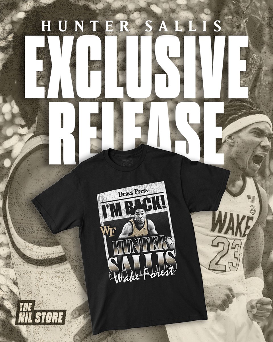 He’s baaaaacccckkkkkk! 🎩

Shop Hunter’s exclusive drop, now available on the NIL Store! 🏀

nil.store/collections/wf…