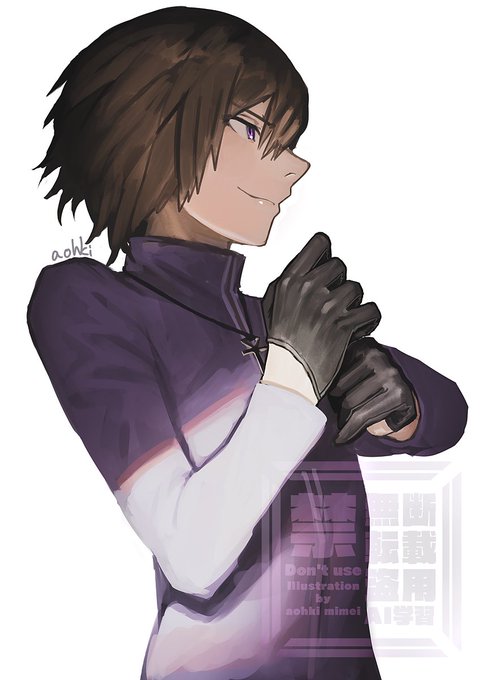 「gloves purple jacket」 illustration images(Latest)