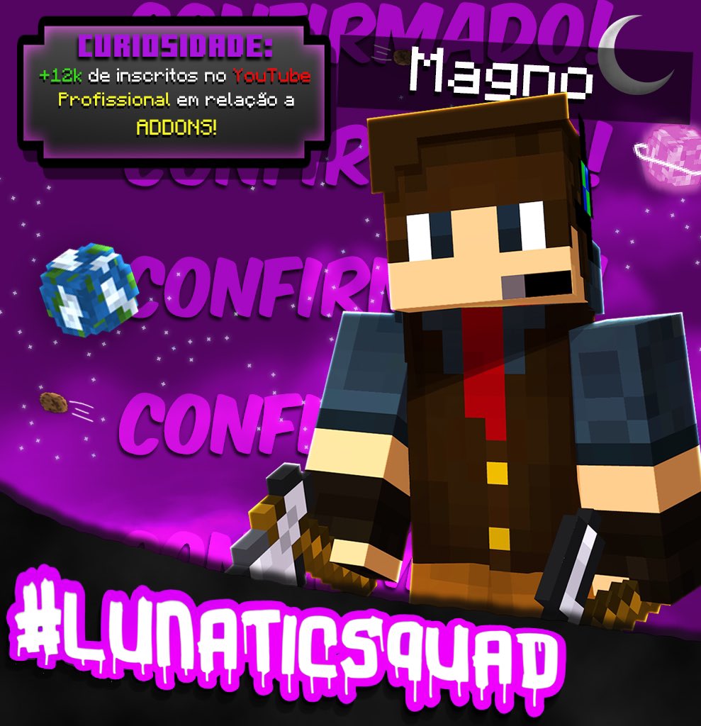 ELE ESTÁ CONFIRMADÍSSIMO! <a href="/Joao_Magno02/">Magno #Aposentado</a> é o primeiro participante a ser confirmado na nossa Team,Seja muito Bem-Vindo.