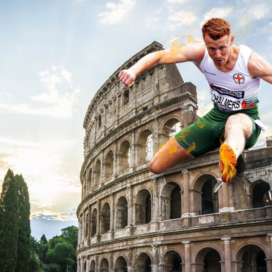 🇮🇹 Ready to conquer Rome!

🔥 Alastair Chalmers is gearing up for the European Championships with his heat 🔜 Sun 9 June at 12:20 GMT

🇬🇬 We're all behind you Ala! 🫶

#Roma2024 #IgniteTheFire <a href="/EuroAthletics/">European Athletics</a> <a href="/earoma2024/">Roma2024 European Athletics Championships</a> <a href="/TeamGB/">Team GB</a>
