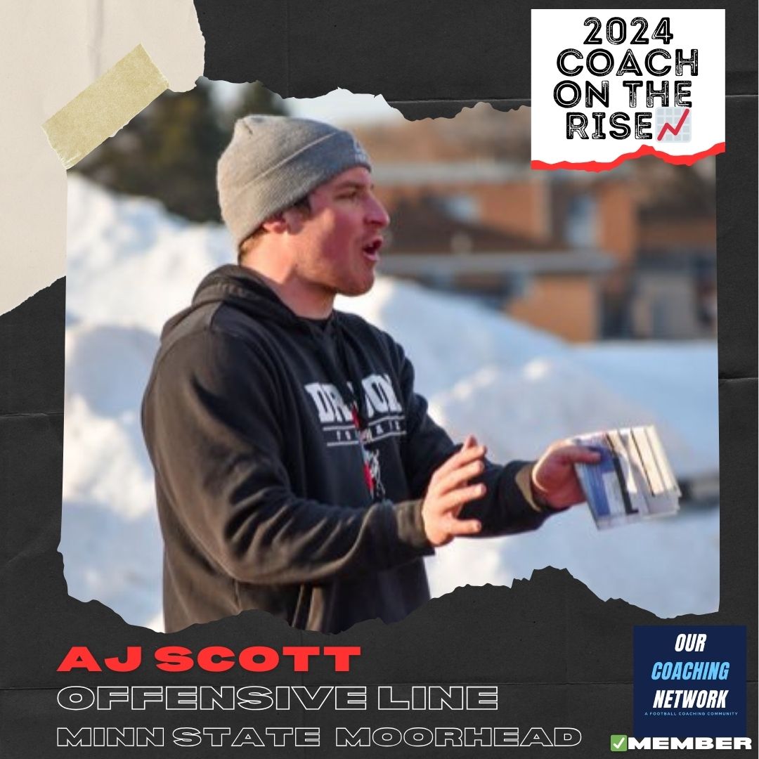 🏈D2 Coach on The Rise📈

<a href="/msum_football/">MSUM Dragon Football</a> Offensive Line Coach <a href="/CoachScott_88/">AJ Scott</a> is one of the Top OL Coaches in CFB✅

And he is a 2024 Our Coaching Network Top D2 Coach on the Rise📈

D2 Coach on The Rise🧵👇