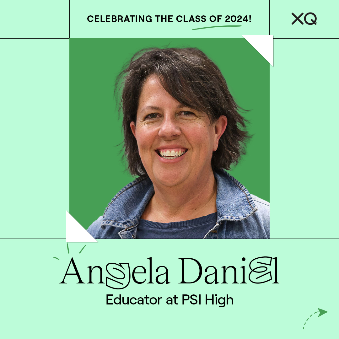 XQAmerica's tweet image. Happy #GraduationSzn to all! 🎓 This special time of year is a celebration for both students and teachers. Some XQ educators are sharing their thoughts on what graduation means to them. Here's what Angela Daniel from @PSIHighSchool has to say.

#Classof2024 #Education #Graduation