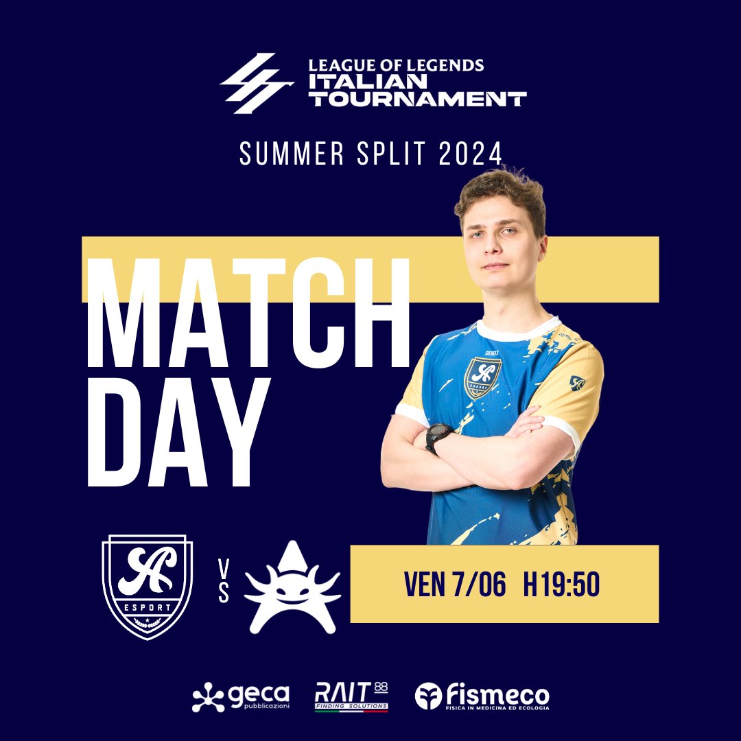 È ancora <a href="/lit_official_it/">LIT</a> a cui stiamo regalando dei game in cui #spegnersiMAI.

🔥 D2 di week 3 contro <a href="/Axolotl_Esports/">Axolotl Esports</a> 

#thatsATE
