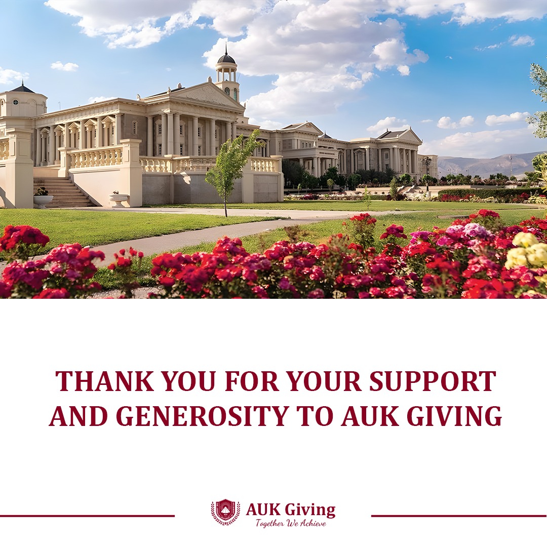 aukgiving's tweet photo. Gratitude is our currency of choice! Today, we extend our heartfelt thanks to all those who have contributed to AUK Giving. We are changing lives, one step at a time.
https://t.co/iZySOJZBtO
#AUKGiving #AUKTogetherWeAchieve https://t.co/N2fcOL2GTI