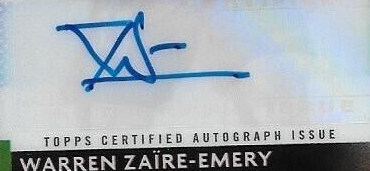 MythGenerator's tweet image. Warren Zaire Emery is trying to get a better (and shorter) signature that can appear more adult. And probably quicker to use for auto :-) I find it cute.

My kid is also trying to forge his new signature. He is 11.