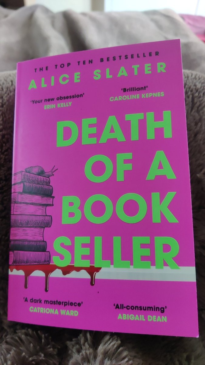 I asked for something like 'Yellowface' or 'Lessons in Chemistry' with strong 'I can't believe she did that' vibes, and this is what the lovely bookseller gave me.
So far it's hitting exactly the right spot 🤣😄 <a href="/waterstonestaun/">Waterstones Taunton</a>