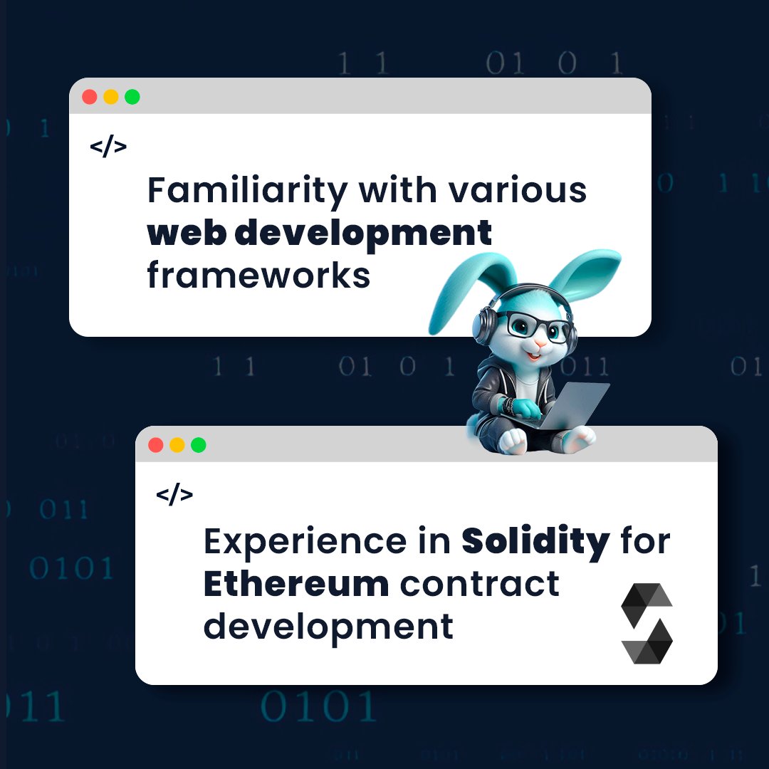 bondexapp's tweet image. Dreaming of becoming a #blockchain programmer? Dive into this captivating world with these helpful tips!

💚🐰