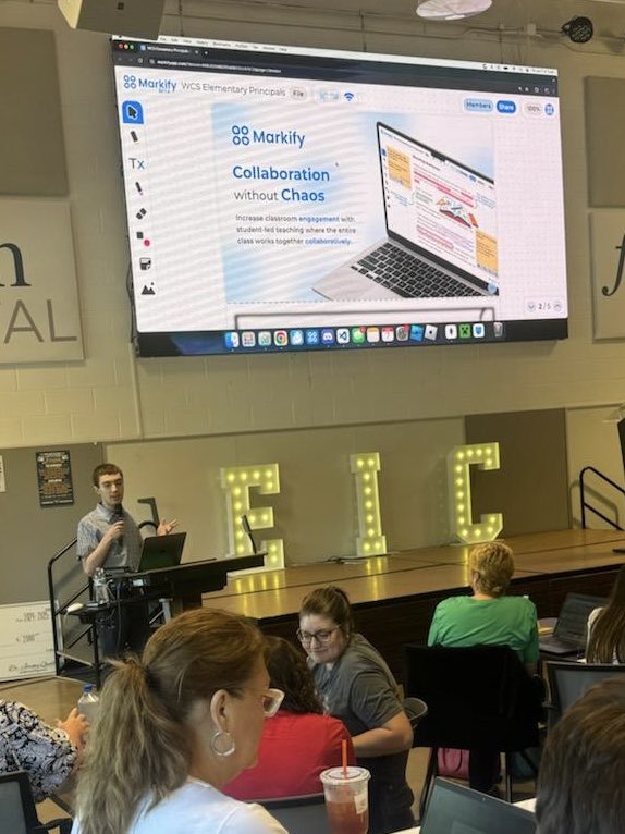 Put your rally caps on! Anthony Beckett and <a href="/markifytool/">Markify</a> are semifinalists in the National Pitch <a href="/UnchartedLRNG/">Uncharted Learning, NFP</a> Next up is Finalist at Chicago. <a href="/wcsCCTE/">wcsCCTE</a> <a href="/wcsBHSccte/">BHS CCTE</a> <a href="/wcsBHS/">Brentwood HighSchool</a> <a href="/WCSedu/">WCS</a>