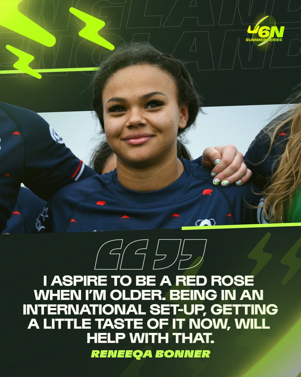 Six Nations Under-20s (@sixnationsu20) on Twitter photo 🤩 <a href="/ThePWR/">Premiership Women's Rugby</a> semi-final on Sunday and a Women’s Summer Series in Italy next month. Times are good for <a href="/BristolBearsW/">Bristol Bears Women 🐻</a>'s Reneeqa Bonner 💪
Read more ➡️ tinyurl.com/2737u79x 🤩 <a href="/ThePWR/">Premiership Women's Rugby</a> semi-final on Sunday and a Women’s Summer Series in Italy next month. Times are good for <a href="/BristolBearsW/">Bristol Bears Women 🐻</a>'s Reneeqa Bonner 💪
Read more ➡️ tinyurl.com/2737u79x