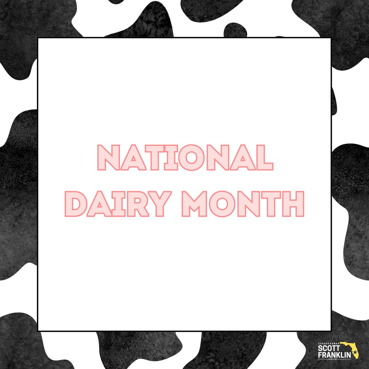 Happy National Dairy Month!

Did you know FL-18’s Okeechobee County produces more dairy than anywhere else in Florida, over 120 million gallons a year!? 🐄