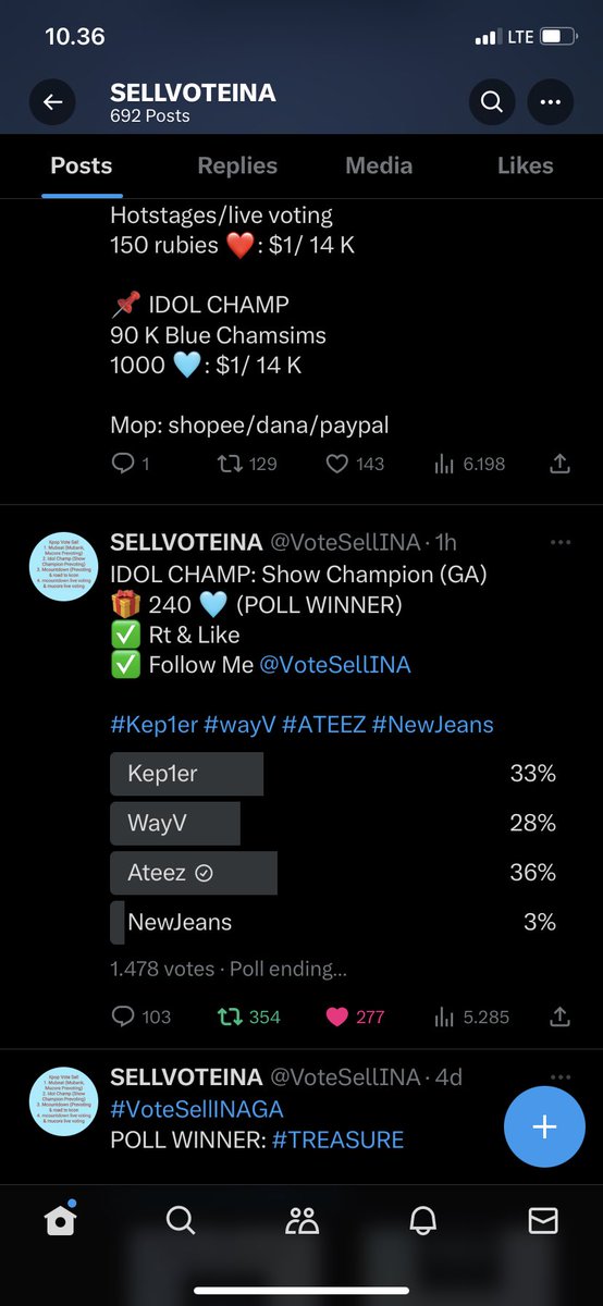 Iiptiny2's tweet photo. @VoteSellINA For #ATEEZ https://t.co/n7CpIXVuiI