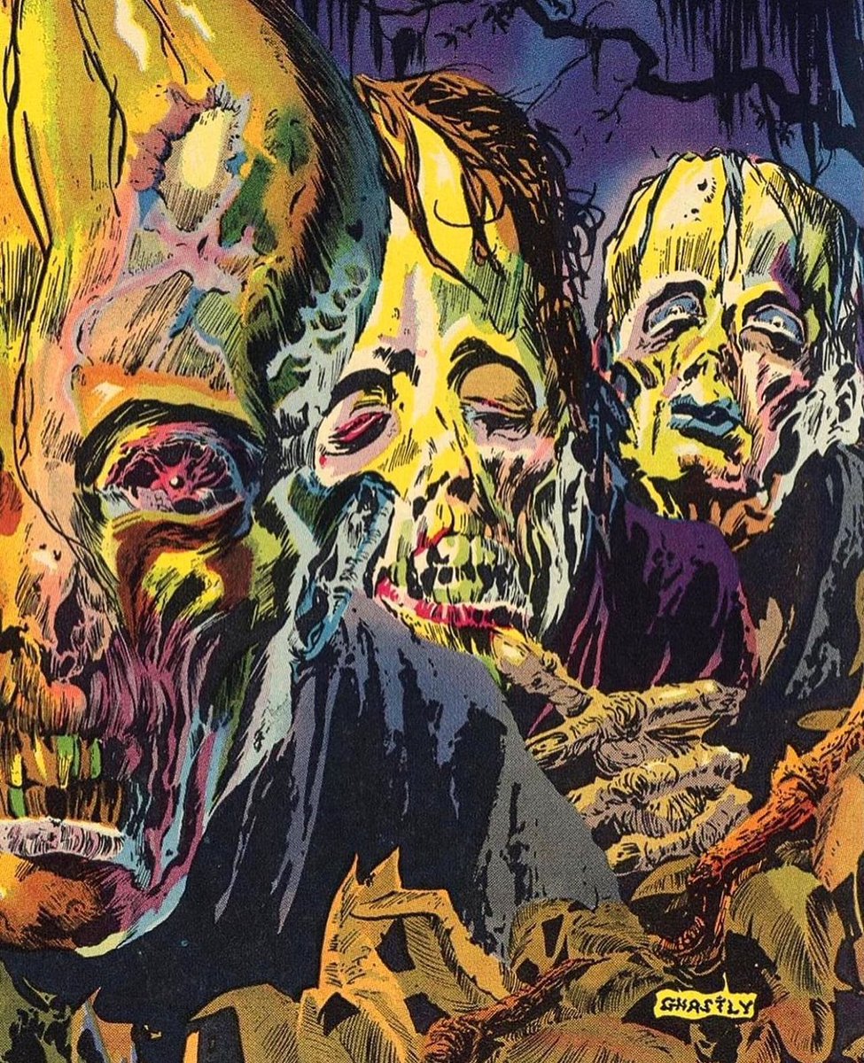 It’s Master of Horror Graham Ingels’ birthday today. Do something GHASTLY to celebrate. 🧟💀

Cover of Haunt of Fear no. 17 from 1953