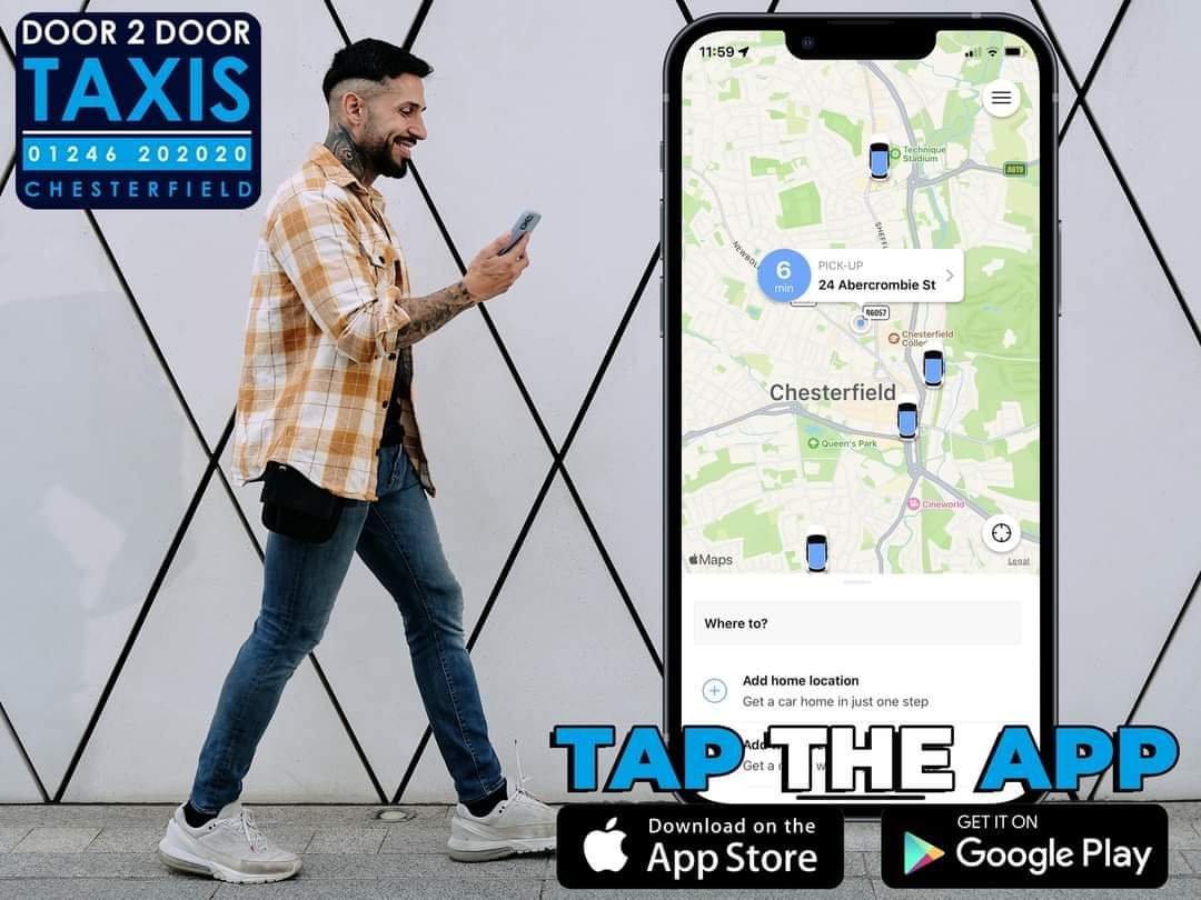 door2doortaxis's tweet photo. HAPPY FRIDAY EVERYONE  
We at door2door have you covered from Sheffield, Chesterfield, Ashfield and Mansfield with over 400 drivers available all weekend to take you wherever you want to go. Upto 8 seater vehicles available and don't forget we can take you to any airport 😀 https://t.co/z7X4PvnyCe