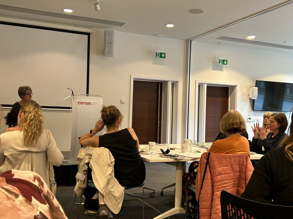 hempsalls's tweet image. @FiJulie looks to answer questions from the crowd including a question from @NickyTu49850999 at the hey! Conference 👋❓
#startingfromthechild
#earlyyears
#wearecoram