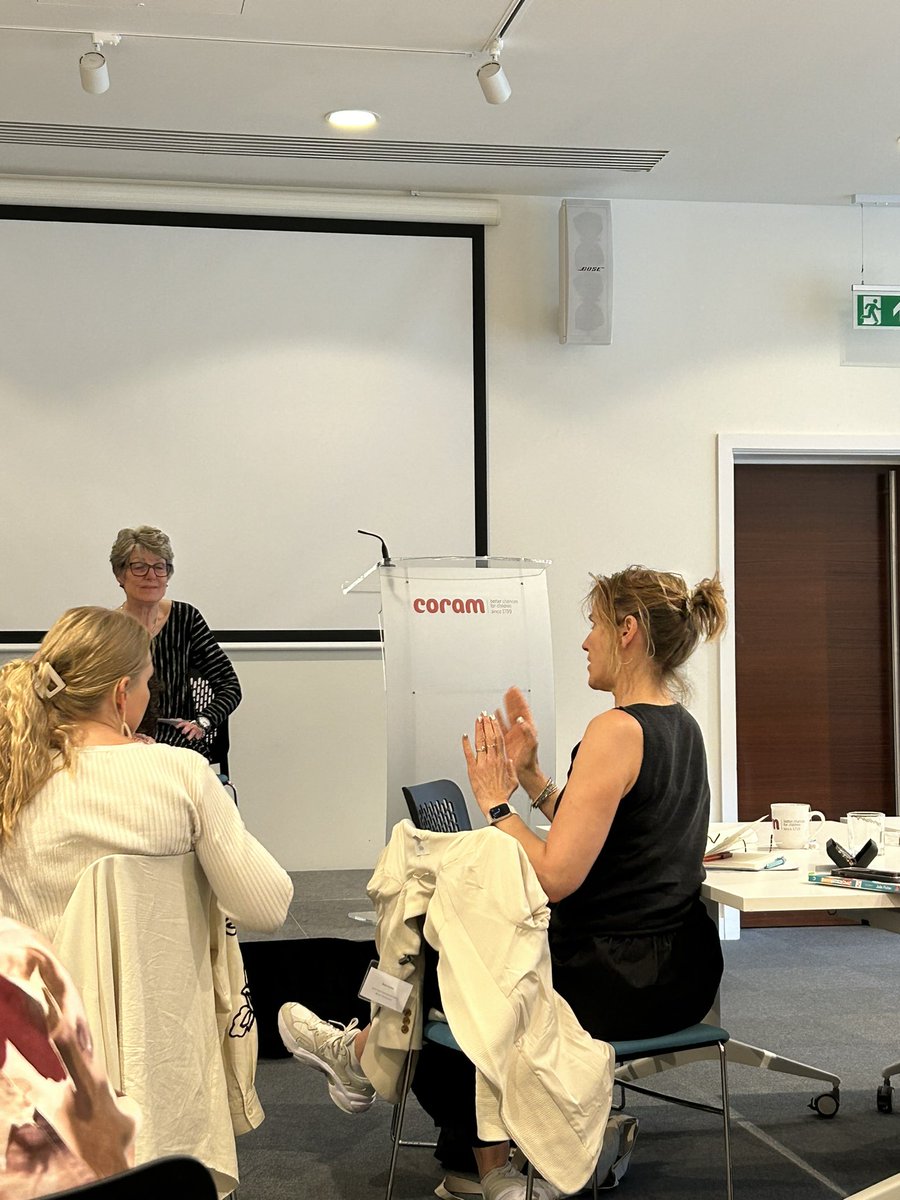 hempsalls's tweet image. @FiJulie looks to answer questions from the crowd including a question from @NickyTu49850999 at the hey! Conference 👋❓
#startingfromthechild
#earlyyears
#wearecoram