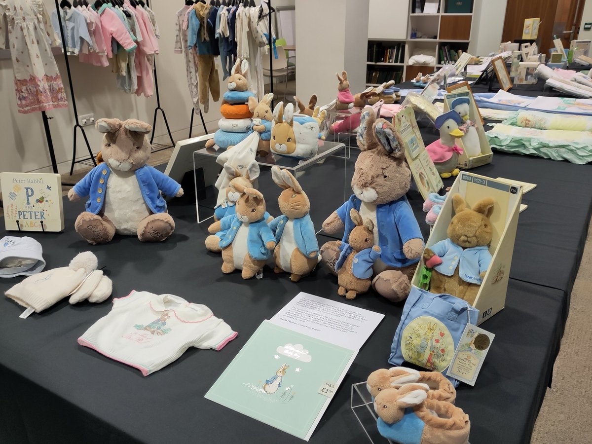 CuratorKitty's tweet photo. Lovely and exclusive peak at David Pepper's collection of Beatrix Potter themed items recently donated to the @MandSHeritage at Leeds University. https://t.co/y1YZelBefp