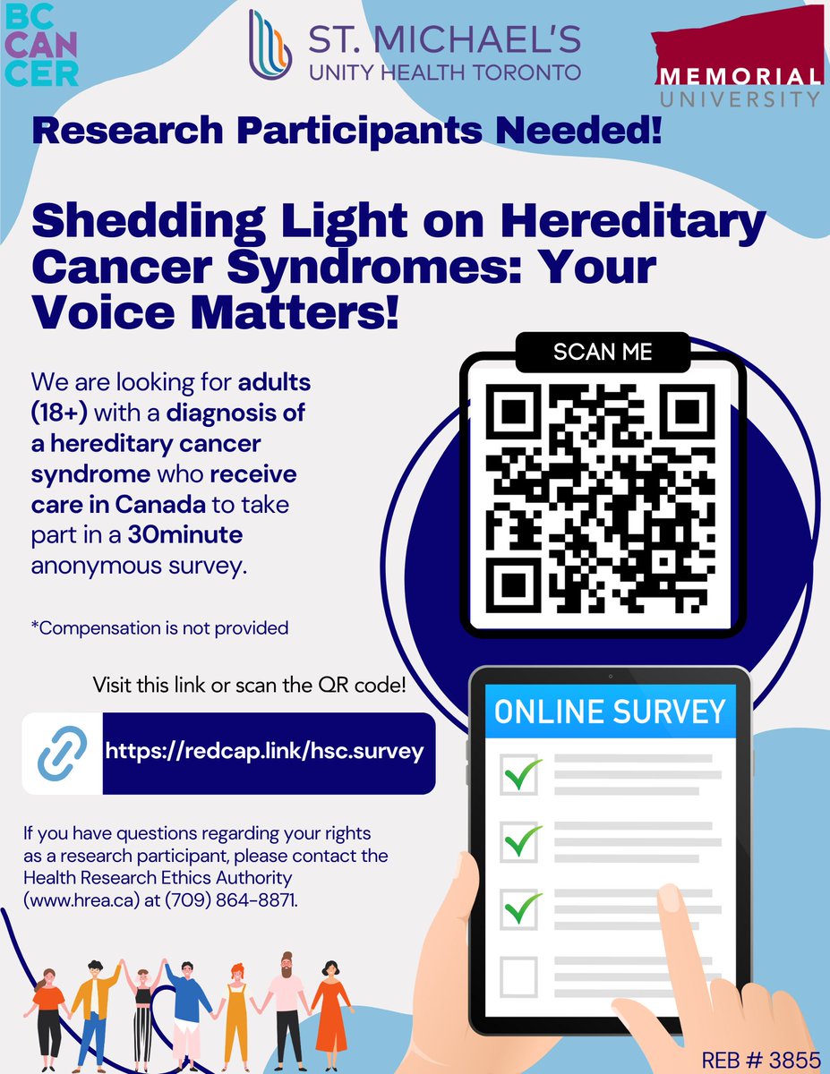 savaslab's tweet photo. My colleagues' research study
Feel free to share
#CancerStudy #NewfoundlandAndLabrador #HereditaryCancers
@memorialU @NL_SUPPORT_Unit https://t.co/wguwLLEFnn