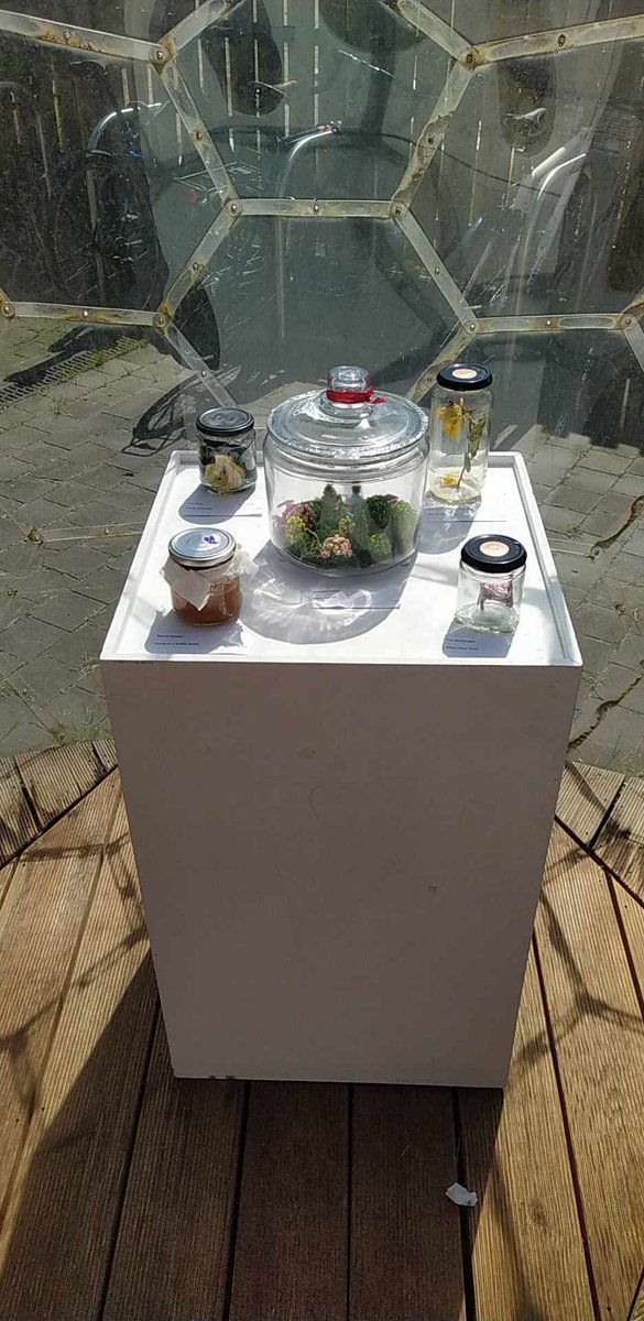 'Jar in Action' fusionartsci.co.uk/jar-in-action.…

With support from cognitionart.com, <a href="/ESWsculpture/">ESW</a> , @EdinburghPrints for use of your lovely courtyard domes and <a href="/EdinRemakery/">Edinburgh Remakery</a> for materials