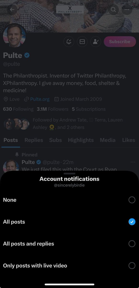 sincerelybirdie's tweet photo. @pulte This would help me more than you know! Notifications always on! 🙏🏻 $CassadyJordan https://t.co/zOE9CNX0Ms