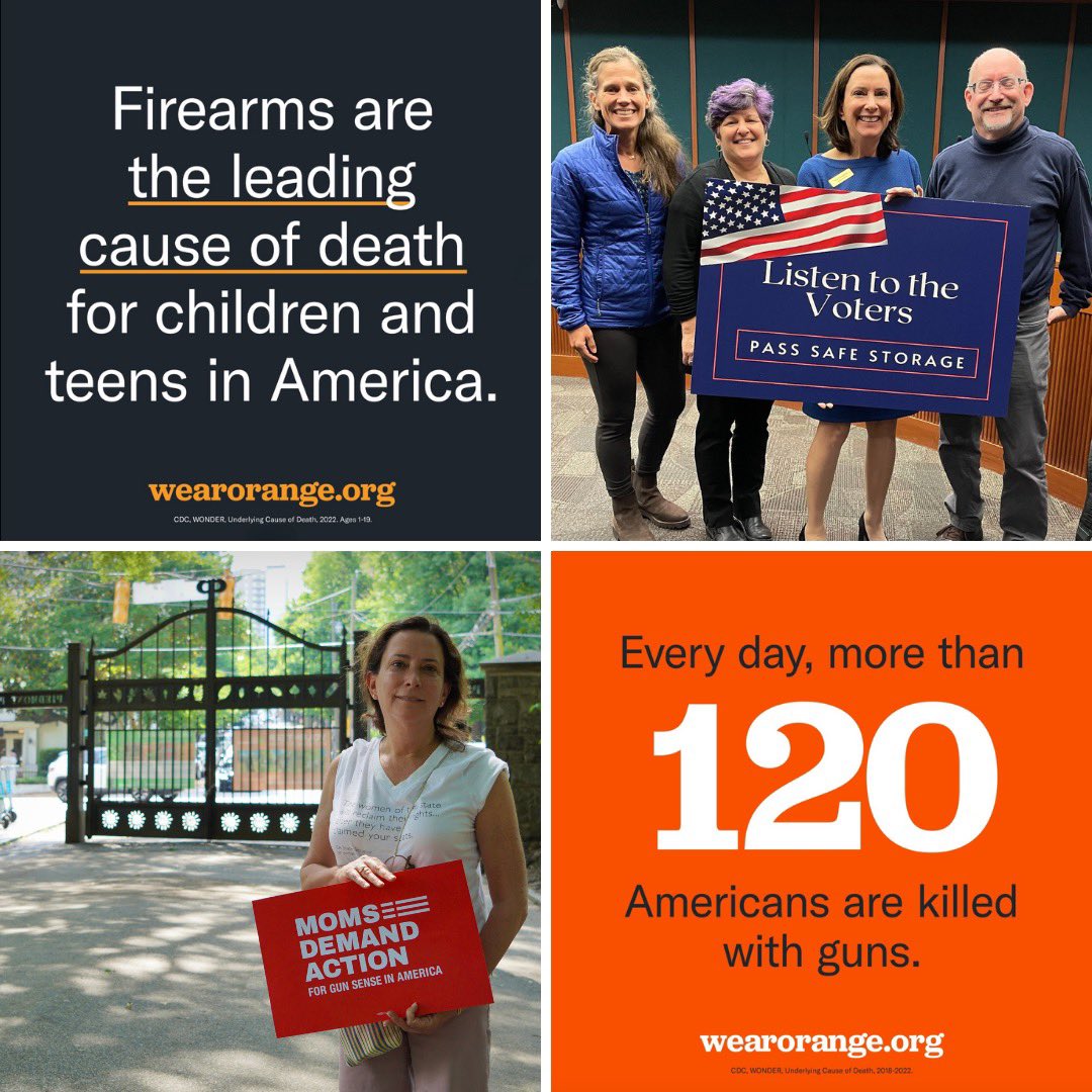 Today is National Gun Violence Awareness Day and the start of 🧡Wear Orange Weekend🧡 When elected, I will be an advocate for common sense gun laws to protect our schools, parks, malls, venues, communities, and children.

#Susie4GA #CommonSenseGunCandidate #WearOrangeWeekend
