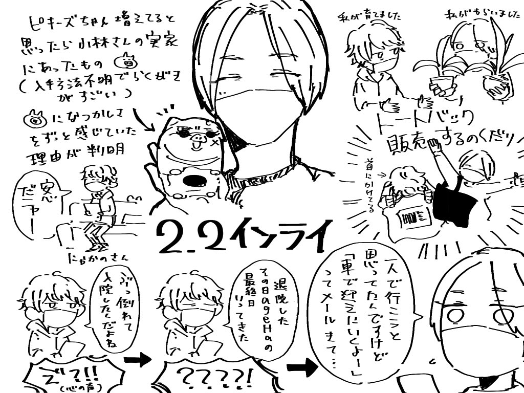 インライだけだった時のレポ備忘録見返すとよく描いてたし日付2年前とかで時の流れこわい 
