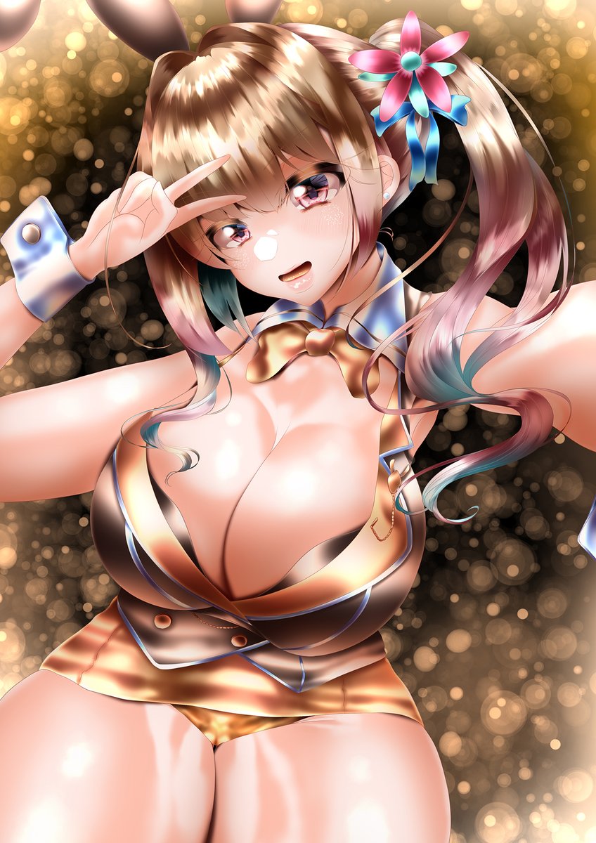 バニーガール出来上がり
#バニーガーデン 