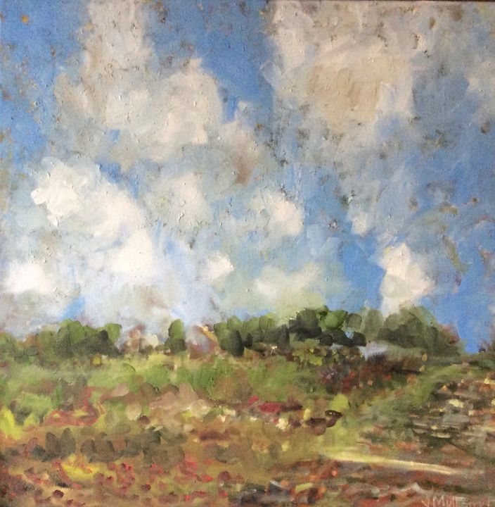 Art of the Day: "The Path through the Heather". Buy at: ArtPal.com/johnmulberry?i…