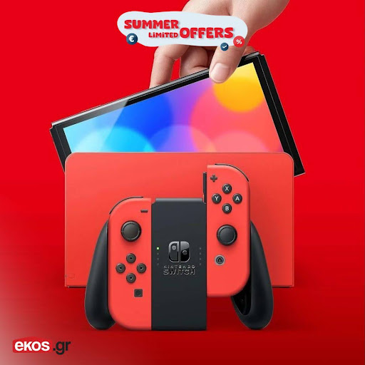 ekosgreece's tweet image. Ανακαλύψτε την απόλυτη εμπειρία gaming με το Nintendo Switch (OLED-Model) Mario Edition! 🎮

Βρείτε το ετοιμοπαράδοτο, εδώ: shorturl.at/rhlKk

Ekos.gr
Το e-shop που πάντα ήθελες!

#ekos #ekosgreece #Νintendo #NintendoSwitch #Mario #gaming #gamers